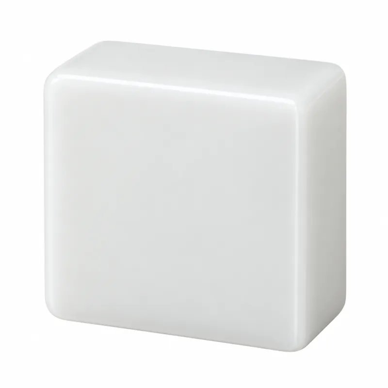 Sandblast Half Glass Brick